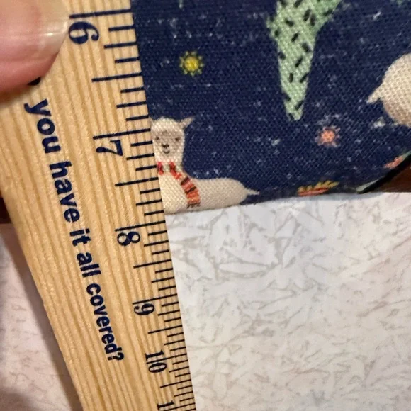 Llama And Cactus Stylish Brown and Blue, Faux Leather Crossbody Bag, Super Cute - Picture 8 of 9